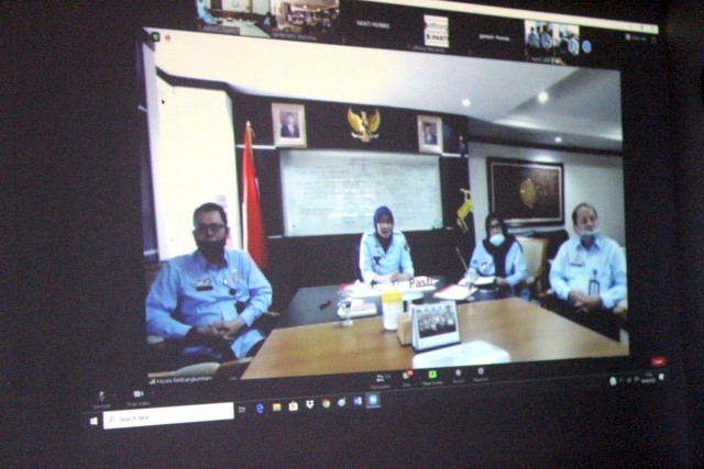 zTurut Menyaksikan Pembukaan Workshop E Learning Pelaporan Analisis Kebijakan dan Reporting SIPKUMHAM4