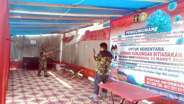 zUpaya Pencegahan Wabah Corona Virus Disease COVID 19 di Rumah Tahanan Negara Klas IIB Kabanjahe3