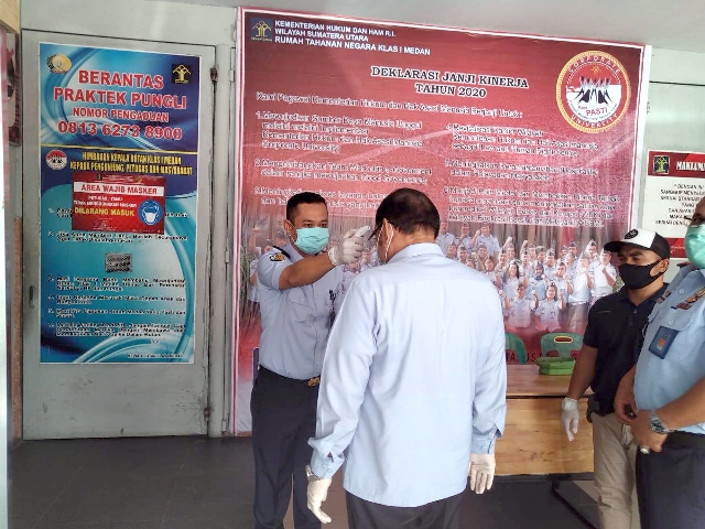 zpKakanwil Monitoring ke Rutan Medan2